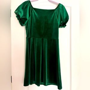 Beautiful green party dress